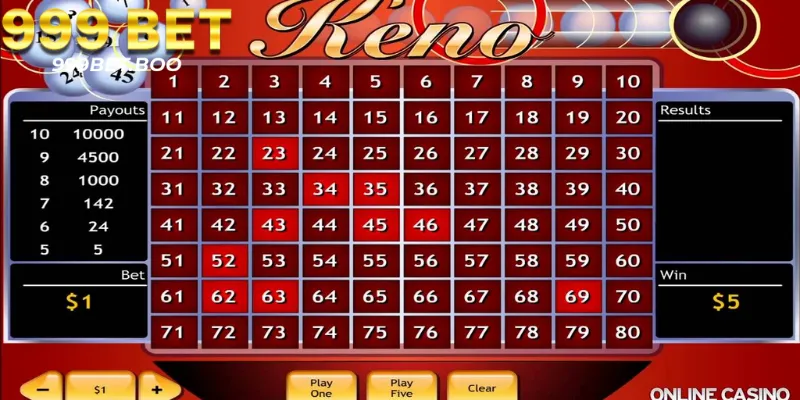 Keno có lịch sử rất lâu đời